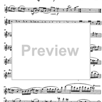 Quartet (Clarinet quartet) Op.26 - Violin