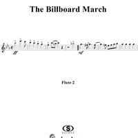 The Billboard March - Flute 2