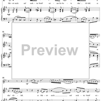 "Zum reinen Wasser er mich weist", Aria, No. 2 from Cantata No. 112: "Der Herr ist mein getreuer Hirt" - Piano Score