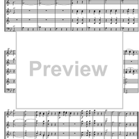 Divertimento No. 4 Bb Major KV186 - Score