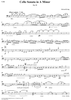 Cello Sonata in A Minor, Op.36 - Cello