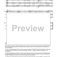 3 Hymns of Thanksgiving - Score