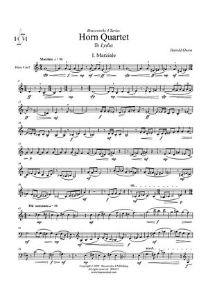 Horn Quartet - Horn 4 in F