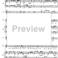 Iesucristo glorioso - Score