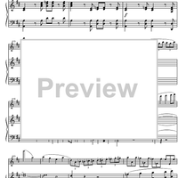 Concerto G Major Op.61 - Score