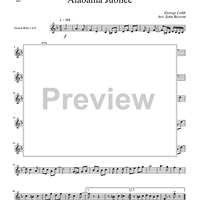 Alabama Jubilee - Horn 1 in F