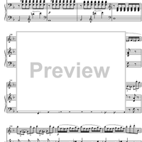 Concerto F Major Op.52 - Score