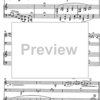 Destin (Symphonie à trois pour un drame) - Score