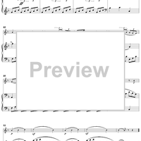 Violin Sonata in F Major, K55 - Piano Score