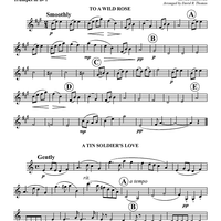 Three Pieces by MacDowell - Trumpet 1