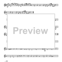 Fünffstimmigter blasender Music - B-flat Trumpet 2