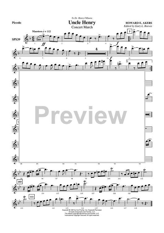 Uncle Henry - Piccolo