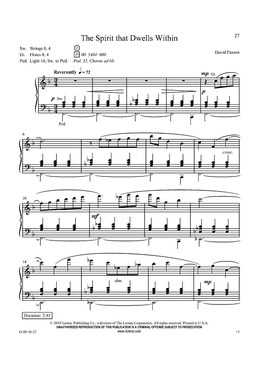 The Spirit that Dwells Within