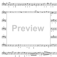 Concerto Grosso Op. 3 No. 1 - Cello Solo