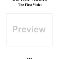 First Violet, The (Das erste Veilchen)
