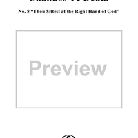 Chandos Te Deum in B-flat Major, HWV281: No. 8, Thou Sittest at the Right Hand of God