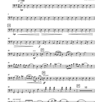 The Pleiades for String Orchestra - Double Bass