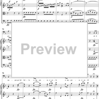 "Ella vuole ed io torrei", No. 8 from "La Finta Semplice", Act 1, K46a (K51) - Full Score