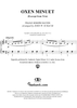 Oxen Minuet (Excerpt from Trio)