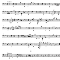 Divertimento No.12 Eb Major KV252 - Bassoon 2