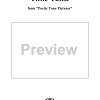 Tittle-tattle, No. 11 from "Poetic Tone Pictires", Op. 85