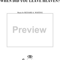 When Did You Leave Heaven?