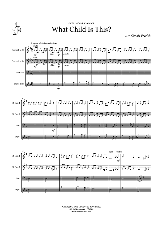 What Child is This? - Score