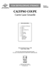 Calypso Coupe - Score