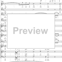 Recitative and Continuation of Grand Finale II from "Aida", Act 2 - Score