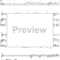 Concerto No. 4 in D Major - Piano Score