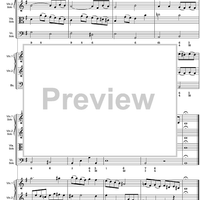 Concerto Grosso Op. 3 No. 3 - Score
