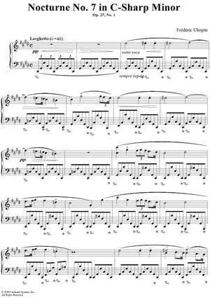 No. 7 in C-sharp Minor, Op. 27, No. 1
