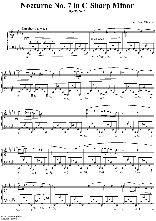 No. 7 in C-sharp Minor, Op. 27, No. 1
