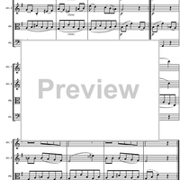 5 Minuets D89 - Score