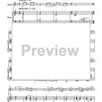 Five Christmas Fantasies for Violin and Piano