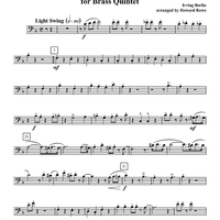 Alexander's Ragtime Band - Trombone