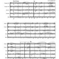 The Trombone King - Score