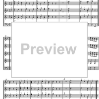 Divertimento No. 4 Bb Major KV186 - Score