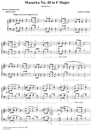 No. 48 in F Major, Op. 68, No. 3