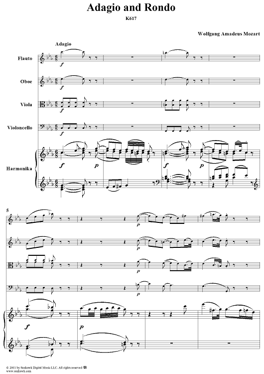 Adagio And Rondo, K617