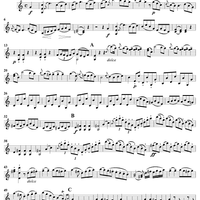 Duo in C Major    - No. 1 from "Three Duos" op. 61 - Violin 1