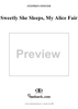 Sweetly She Sleeps, My Alice Fair