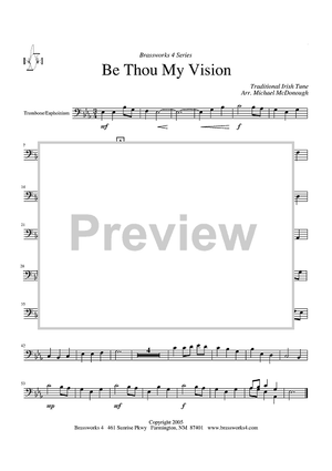 Be Thou My Vision - Trombone/Euphonium