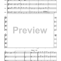 Baroque Theatre Music - Score