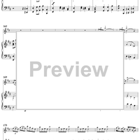 Concerto No. 4 in D Major - Piano Score