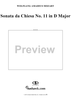 Sonata da Chiesa No. 11 in D Major, K245 - Full Score