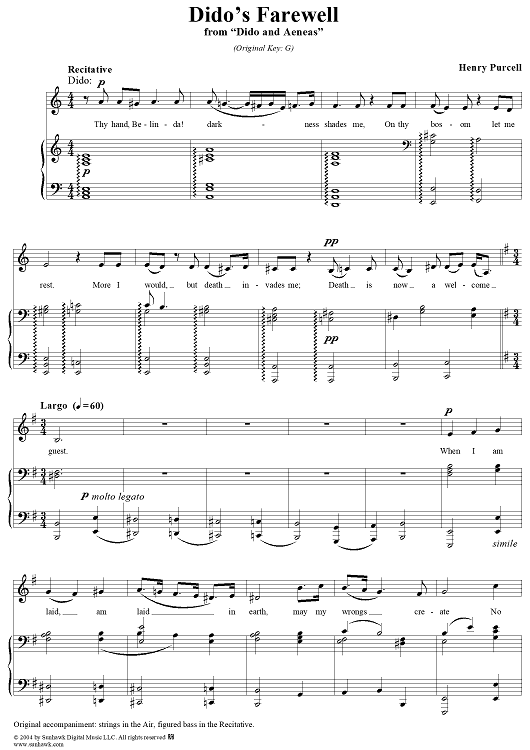 Dido's Farewell