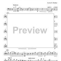 O Little Town of Bethlehem - Part 3 Cello or Bassoon