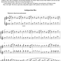 Musical Journey. 10. Germany. Antiquarian Box