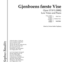 Gjenboens første Vise